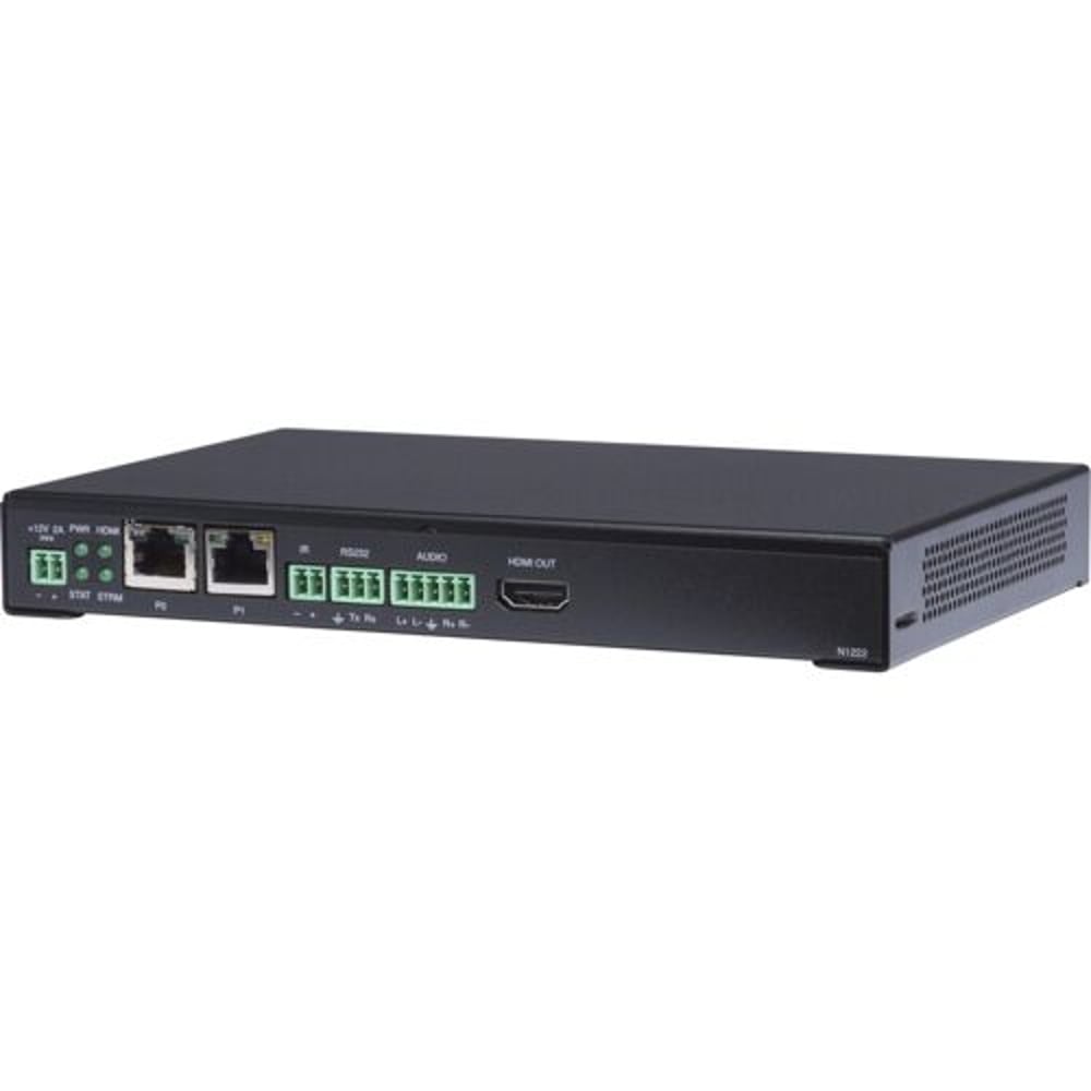AMX FGN1222A-SA Svsi Stand-Alone Minimal Compression Voip Decoder W/(2)Rj45 Network Port