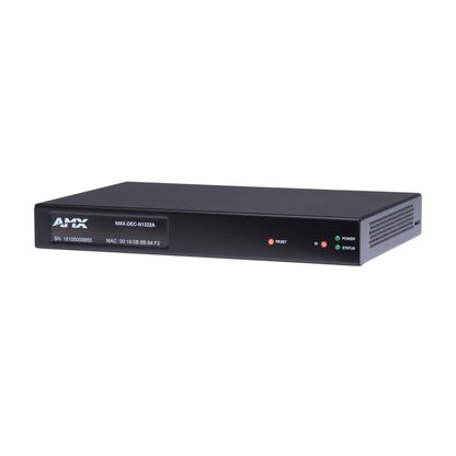 AMX FGN1222A-SA Svsi Stand-Alone Minimal Compression Voip Decoder W/(2)Rj45 Network Port