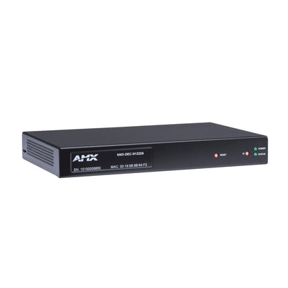 AMX FGN1222A-SA Svsi Stand-Alone Minimal Compression Voip Decoder W/(2)Rj45 Network Port