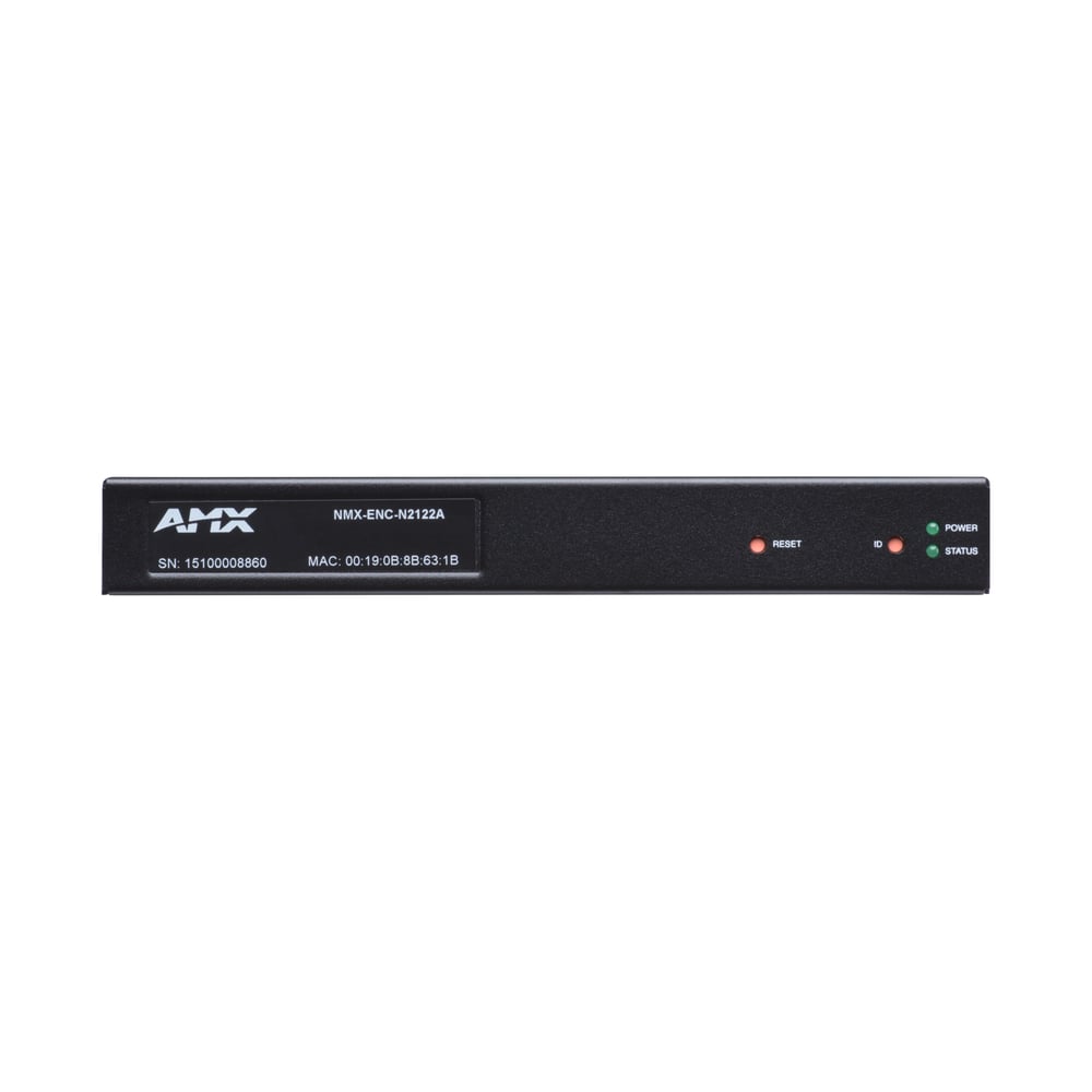 AMX NMX-ENC-N2122A Svsi Stand-Alone Jpeg2000 Encoder With Ultra-Low Latency For 1080P/60Hz,