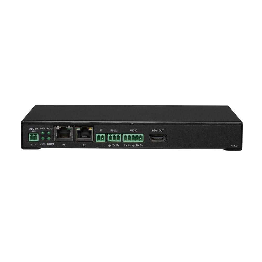 AMX FGN2212A-SA Svsi Stand-Alone Jpeg2000 Decoder With Ultra-Low Latency For 1080P/60Hz,