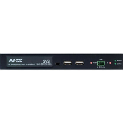 AMX FGN2422A-SA N2400 Series Jpeg2000 Stand-Alone 4K Decoder 4K 60 4:4:4 W/(1) Sfp Fiber