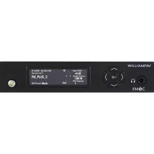 Williams AV FM T55CD-00 Fm Plus Large-Area Dual Fm And Wi-Fi Base Transmitter W/Network Control
