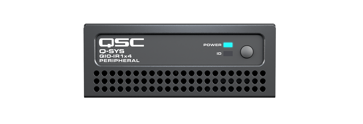 Q-SYS QIO-IR1x4 Network I/O Expander