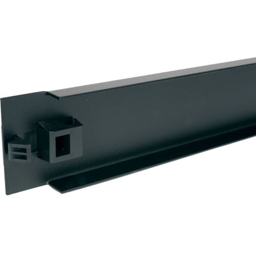 Middle Atlantic FWD-EB1 Forward 1Sp Flanged Blank Pnlflat Black