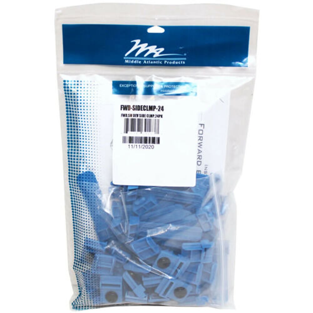 Middle Atlantic FWD-SIDECLMP-24 Forward Small Device Mounting Clamps
