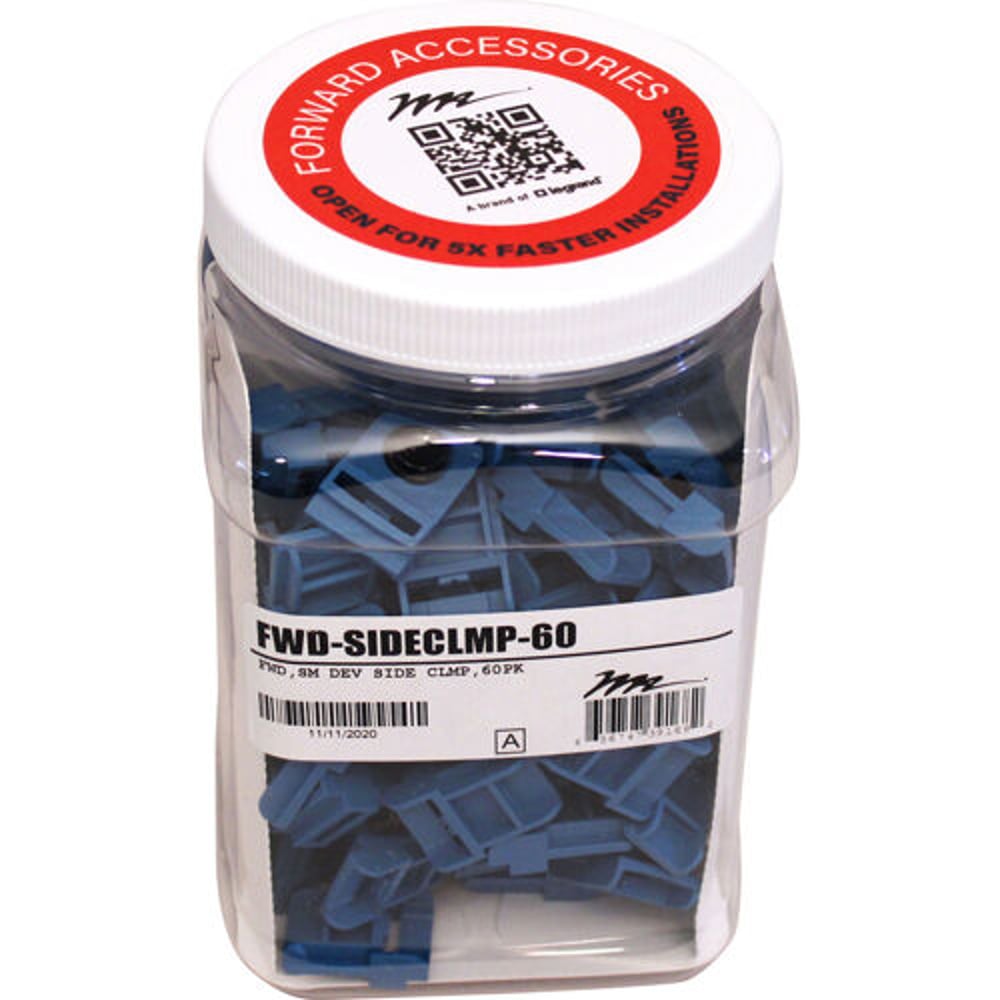 Middle Atlantic FWD-SIDECLMP-60 Fwdsm Dev Side Clmp60Pk