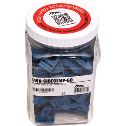 Middle Atlantic FWD-SIDECLMP-60 Fwdsm Dev Side Clmp60Pk