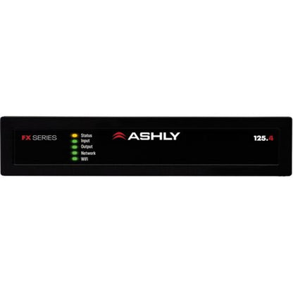 Ashly FX125.4 1/2-Rack Compact 4-Chan Power Amp With Dsp, 4 X 125W At 4/8 Ohms, 2 X 250W At 70V