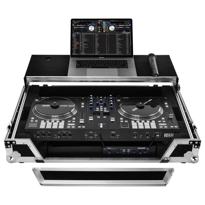 Odyssey FZGSRANEONEW1 Rane One Flight Case open with gear