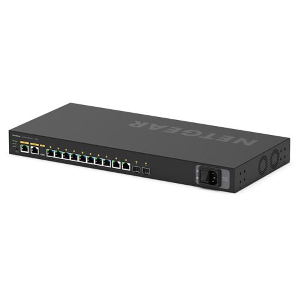 NETGEAR GSM4212P-100NAS M4250-10G2F-Poe+ Av Switch Perp