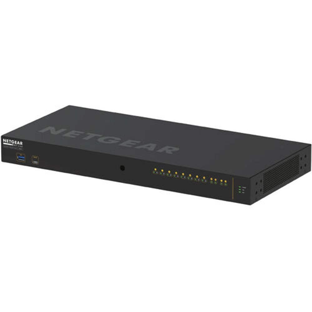 NETGEAR GSM4212PX-100NAS M4250-10G2Xf-Poe+ Av Switch
