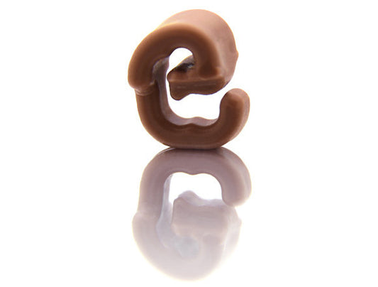 Countryman H6 Back Mic Clip | Cocoa