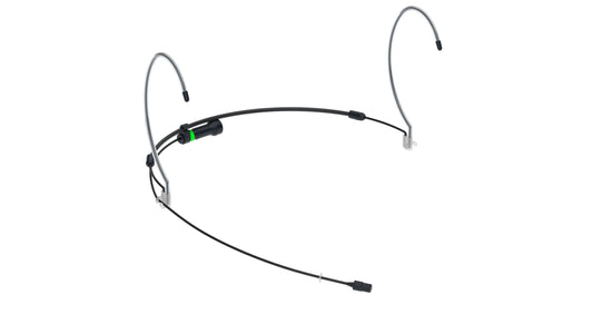 Countryman H6 Directional Headset Microphone | No Connector (MO) | Standard Gain | Black