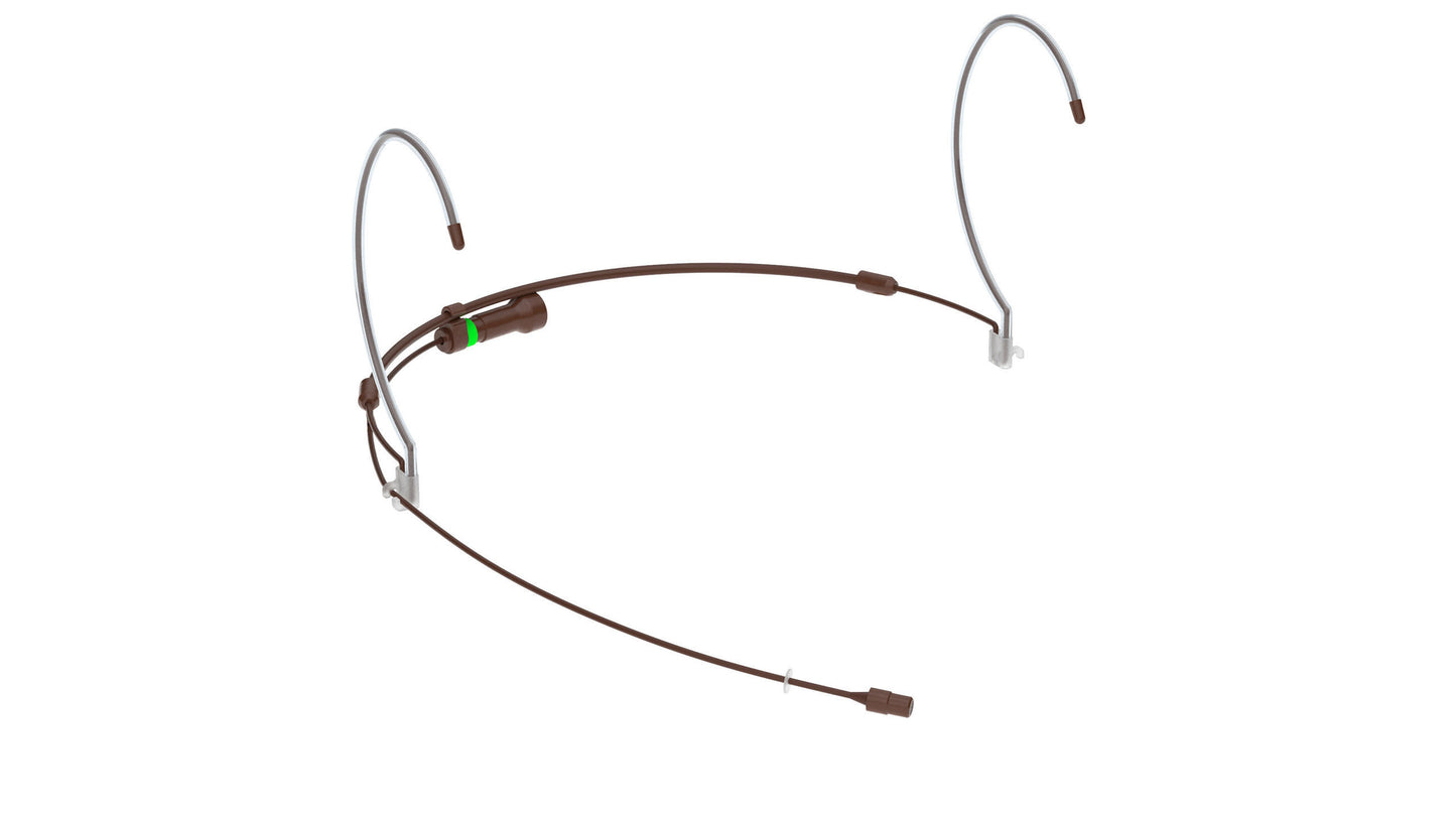 Countryman H6 Directional Headset Microphone For Audio Technica | Hirose 4 pin (AT) | Standard Gain | Cocoa