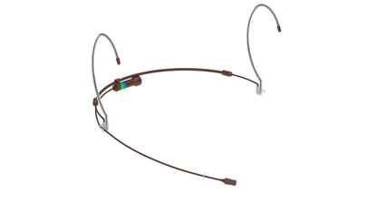 Countryman H6 Directional Headset Microphone For Sennheiser | 3.5mm locking (SR) | Medium Gain | Cocoa