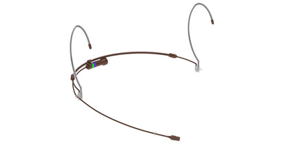 Countryman H6 Directional Headset Microphone For Shure | TA4F (AX) | Low Gain | Cocoa