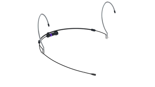 Countryman H6 Headset Microphone For Shure | TA4F (AX) | For very powerful vocals | Black