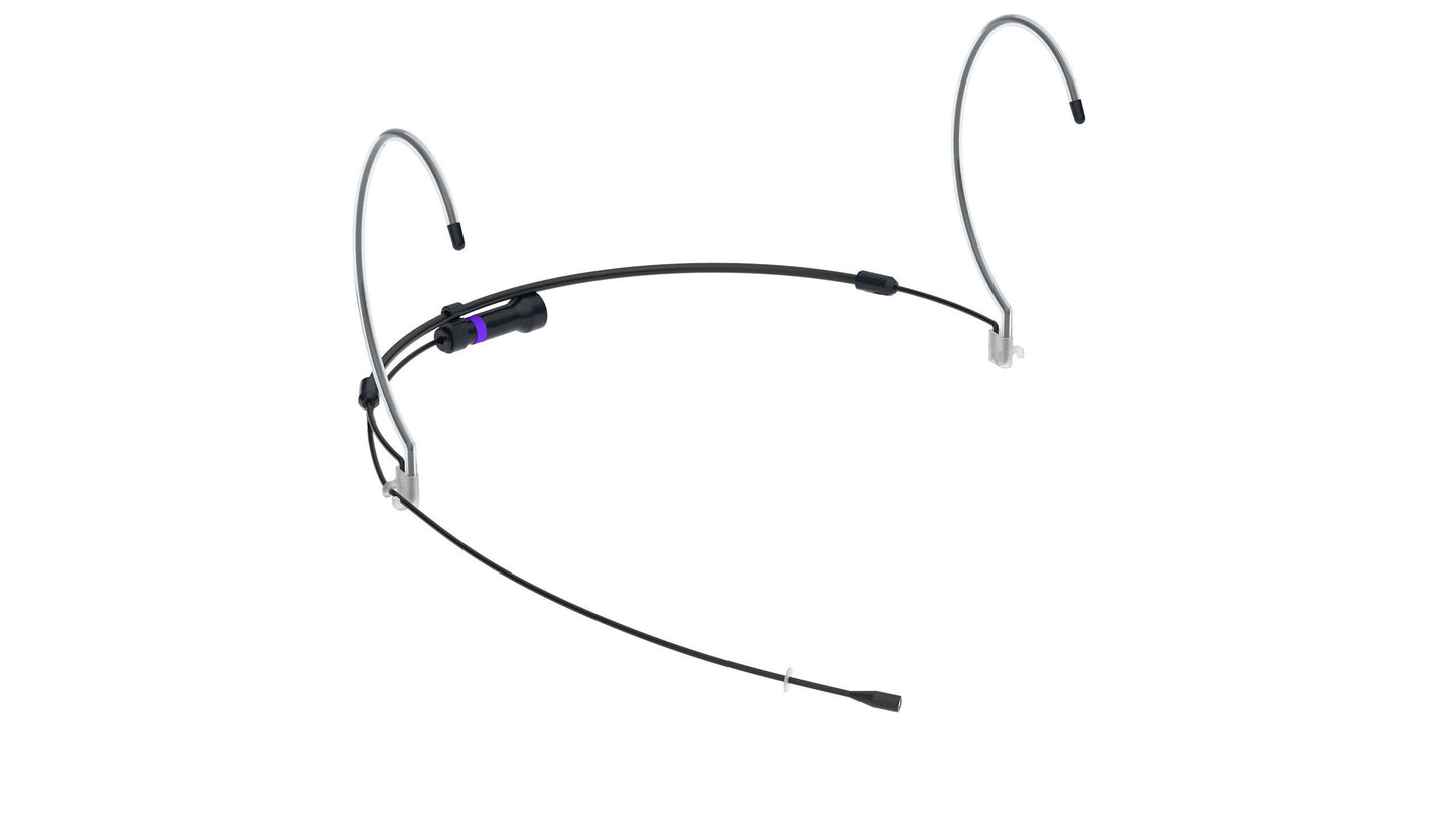 Countryman H6 Headset Microphone For Shure | TA4F (SL) | For very powerful vocals | Black