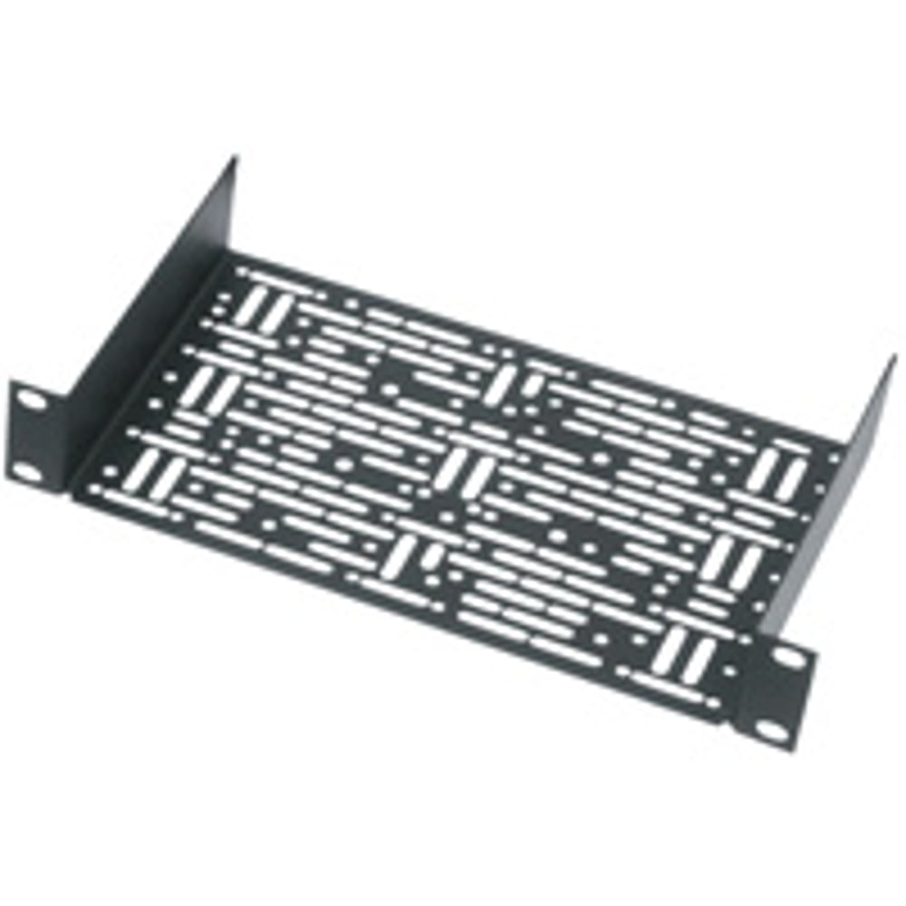 Middle Atlantic HR-UMS1-5.5 1/2 Rack 1 Space Univ Multi Shelf, 5.5"Deep, Bk