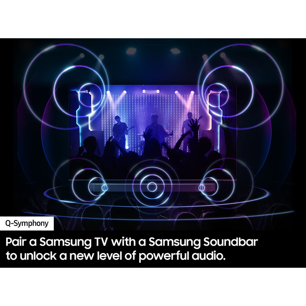 Samsung HW-S60D/ZA 5.0 Channel Soundbar, 200W, Dolby ATMOS, BT, HDMI Out - Black