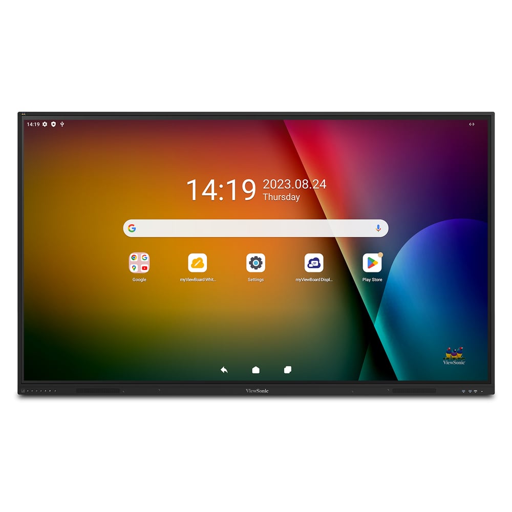 VIEWSONIC IFP75G1 75" Viewboard 4K Interactive Flat Panel, 3840X2160 Resolution - No Os