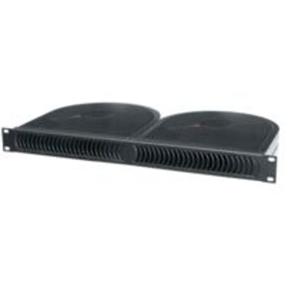 Middle Atlantic IQBP-2 International Quiet 2 Blower Panel, 1Sp Black