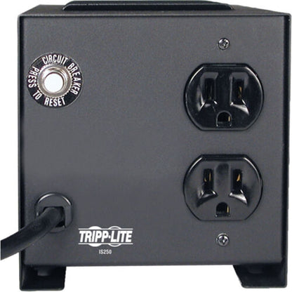 TRIPPLITE IS-250 Isolator Series 120V 250W Isolation Transformer-Based Power Conditioner