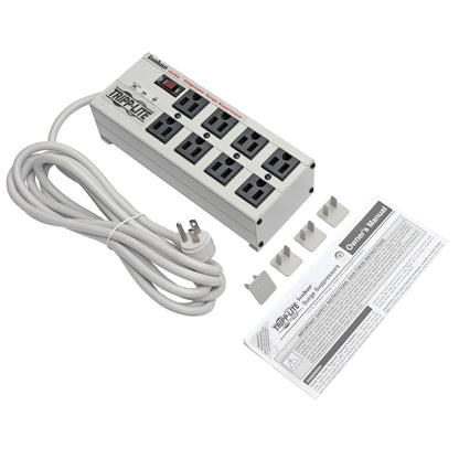 TRIPPLITE ISOBAR8 ULTRA Isobar 8-Outlet Surge Protector, 12 Ft. Cord With Right-Angle Plug