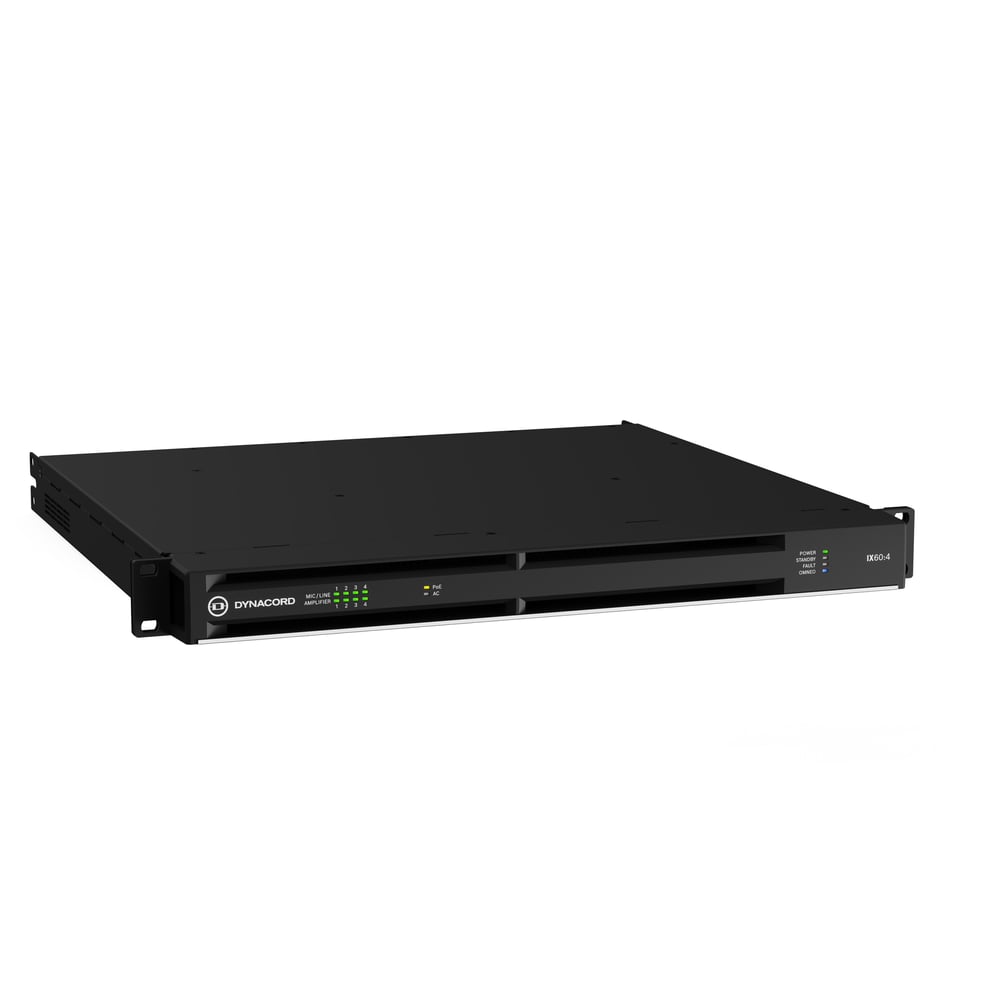 Dynacord IX60:4-US 4 Channel Networked Dsp Amplifier