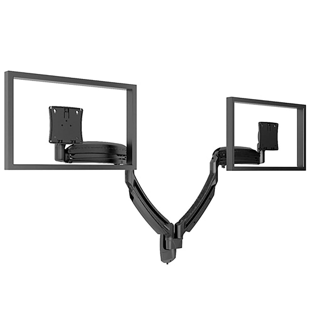 Chief K1W220S K1 Wall Mount Dual Display, 2L Arm