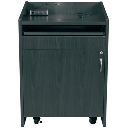 Middle Atlantic L2LDC2CCMGE L2 Lectern, 28W25D, Conn, Grained Ebony Ash
