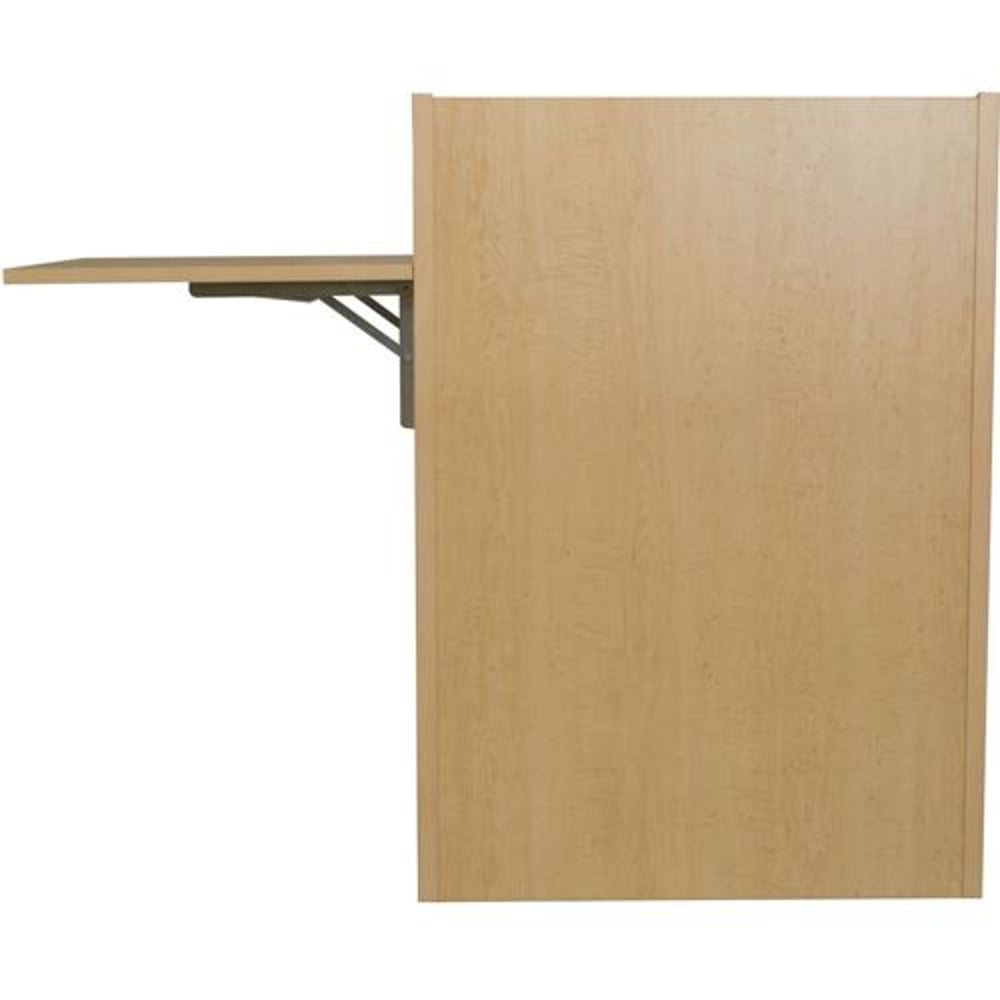Middle Atlantic L2LDC2FCMKM L2 Lectern, 28W25D, Conn, Flip, Knotted Maple