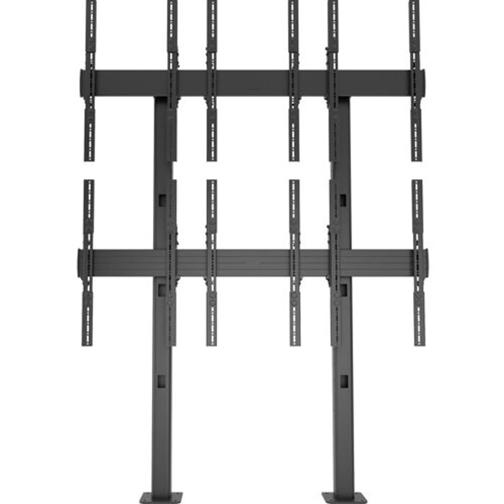 Chief LBM3X2UP Fusion 3X2 Portrait Bolt-Down Freestanding Video Wall For Large Displays