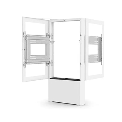 Chief LF43UWP 43" Portrait Floor Kiosk, White