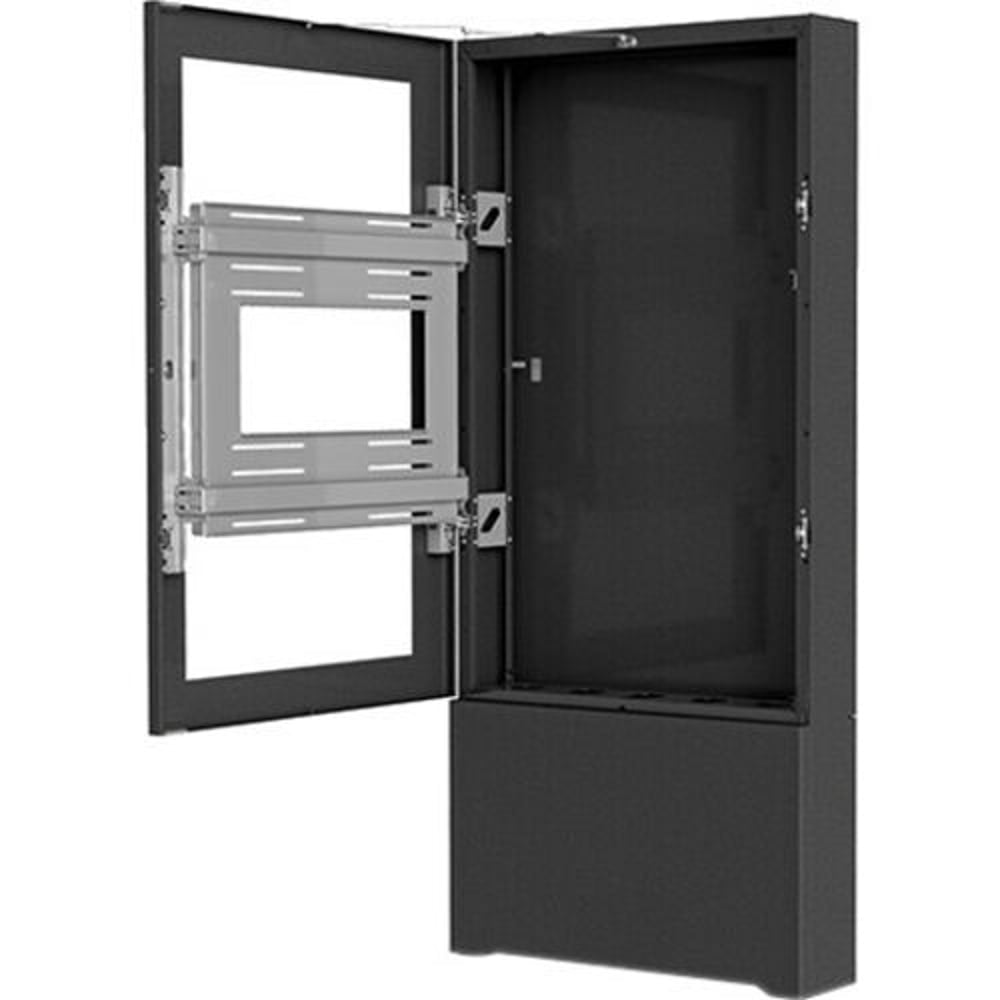 Chief LF49UBP 49" Portrait Floor Kiosk, Black