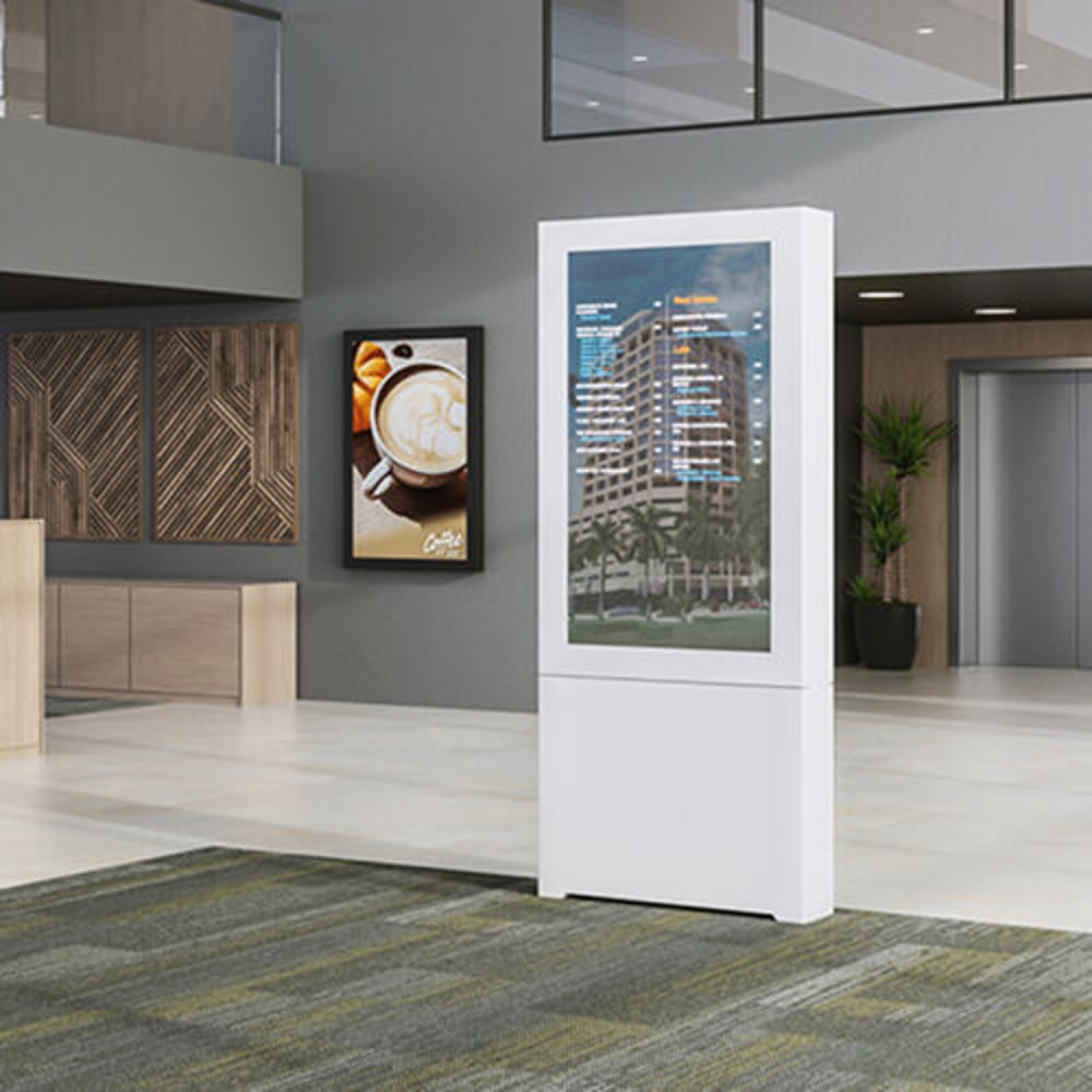Chief LF55UBP 55" Portrait Floor Kiosk