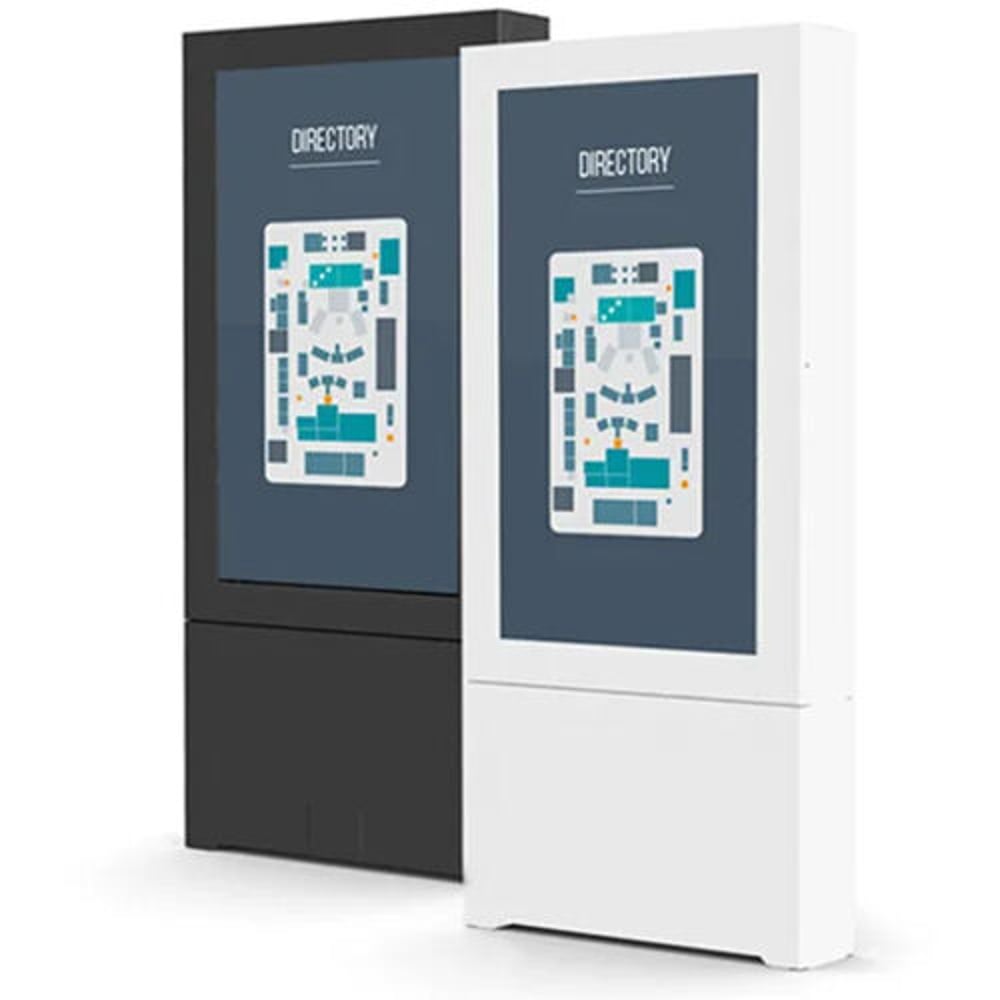 Chief LF55UWP 55" Portrait Floor Kiosk, White