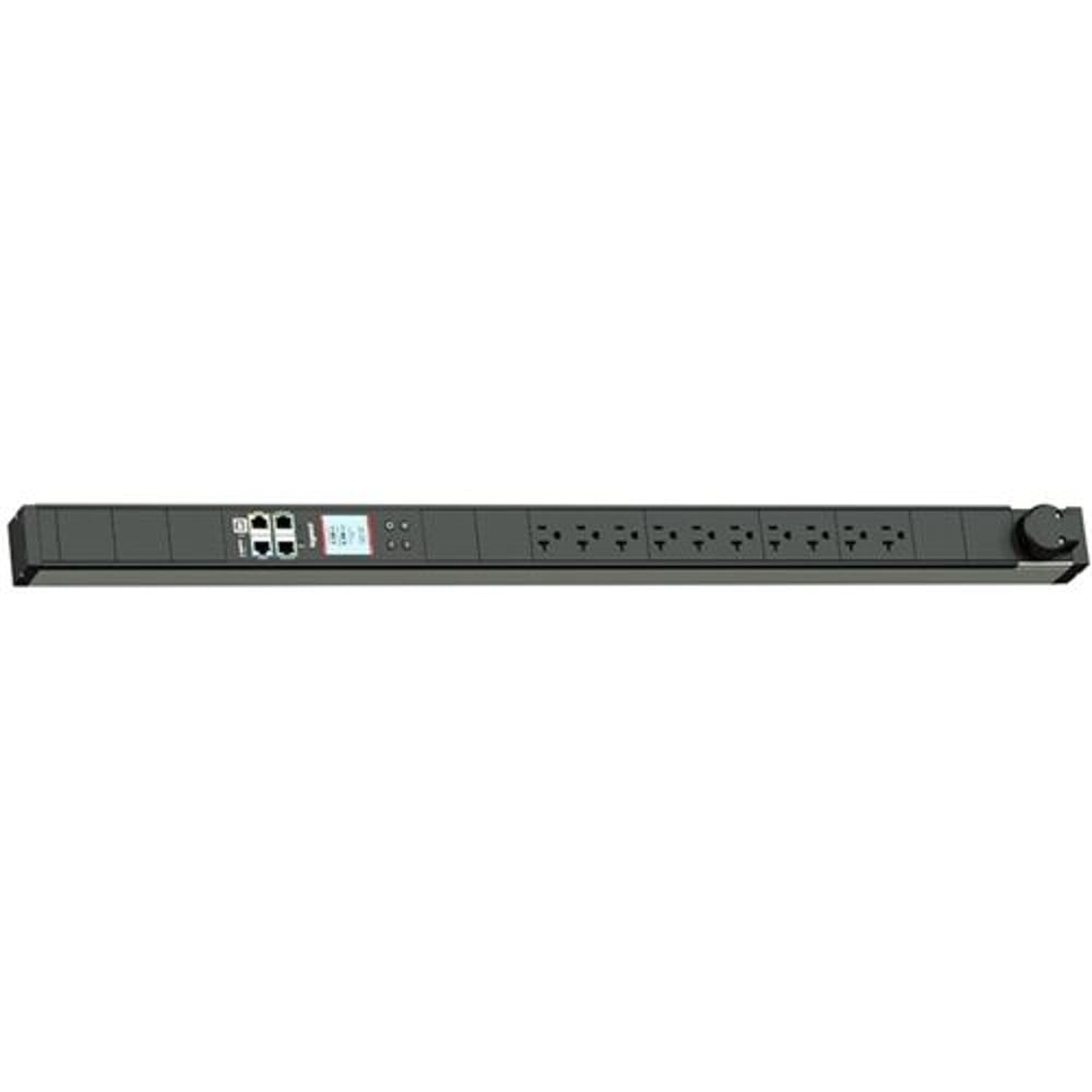 Middle Atlantic LP-41100 Network Metered Zeroru Pdu, 15A, 120V, 10 Outlet, Taa Compliant