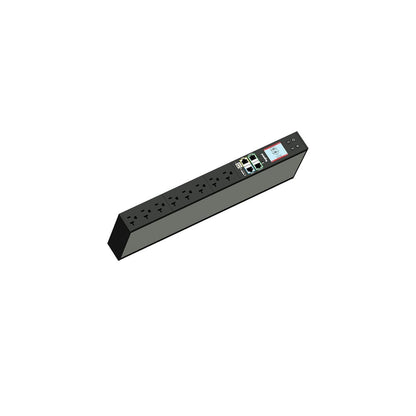 Middle Atlantic LP-41110 Network Metered 1Ru Pdu, 15A, 120V, 8 Outlet, Taa Compliant