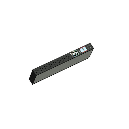 Middle Atlantic LP-41210 Network Metered 1Ru Pdu, 20A, 120V, 8 Outlet, Taa Compliant