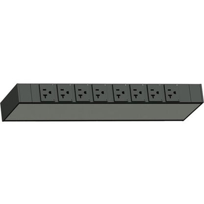 Middle Atlantic LP-61100 Network Switched Zeroru Pdu, 15A, 120V, 8 Outlet, Taa Compliant