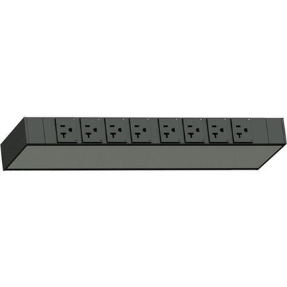 Middle Atlantic LP-61110 Network Switched 1Ru Pdu, 15A, 120V, 8 Outlet, Taa Compliant