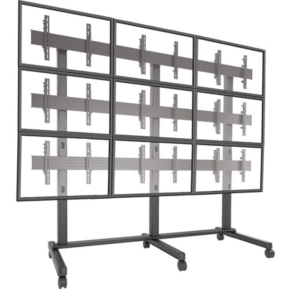Chief LVM3X3U Fusion 3X3 Video Wall Cart