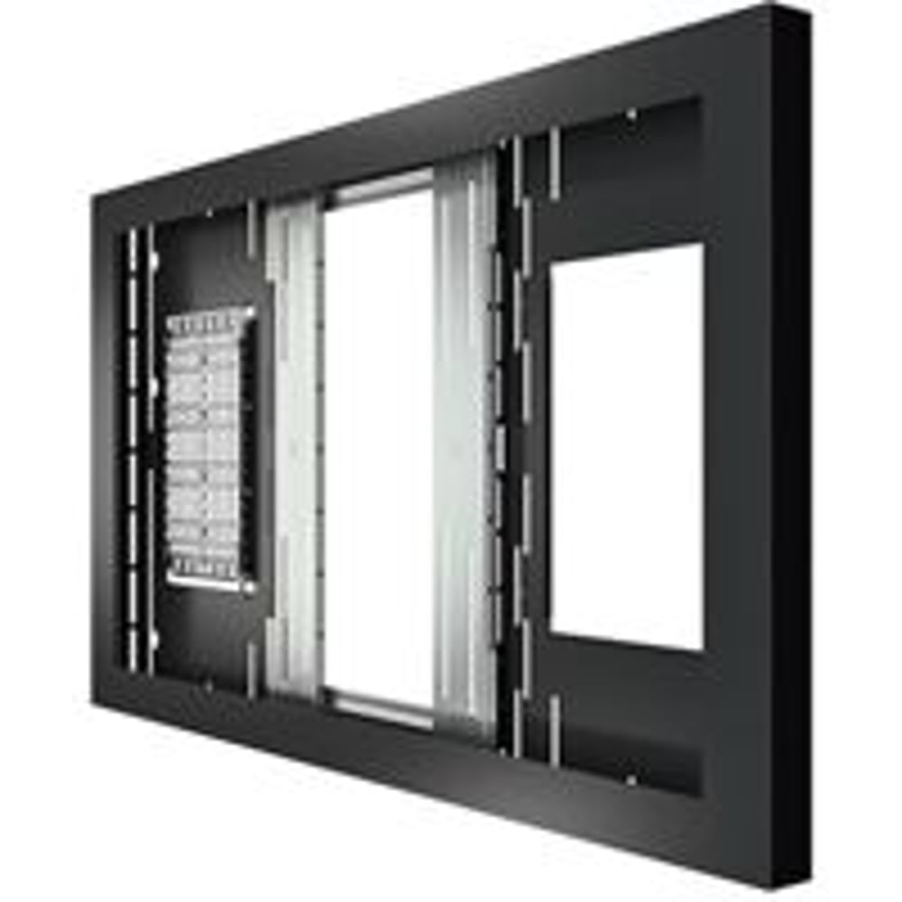 Chief LW50UB 50" Landscape Wall Kiosk Black