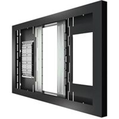 Chief LW50UB 50" Landscape Wall Kiosk Black