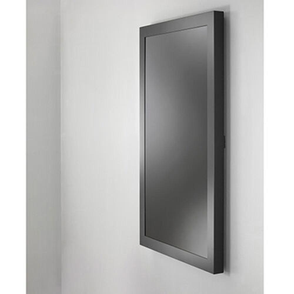 Chief LW65UBPG 65" Portrait On-Wall Kiosk W/Glass, Blk