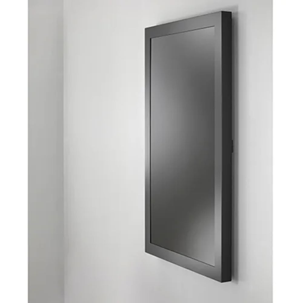 Chief LW75UBPG 75" Portrait On-Wall Kiosk W/Glass, Blk