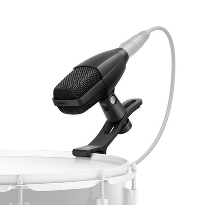 Sennheiser MD 421 KOMPAKT + DRUM CLAMP, mounted