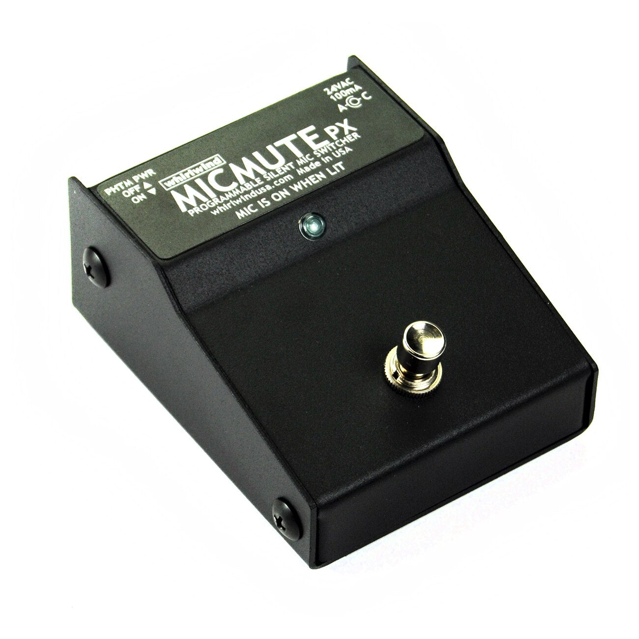 Whirlwind MICMUTE PX Programmable Silent Mic Switcher